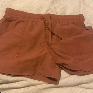 Burnt orange/rust shorts size medium